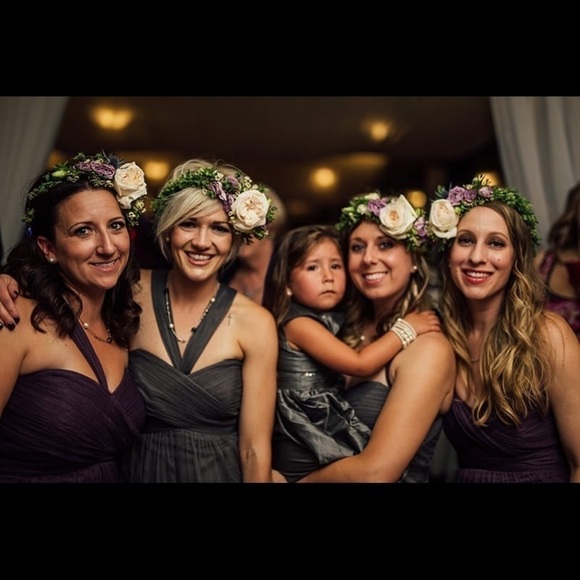 JENNY woo collection grey bridesmaids dress - Picture 6 of 6